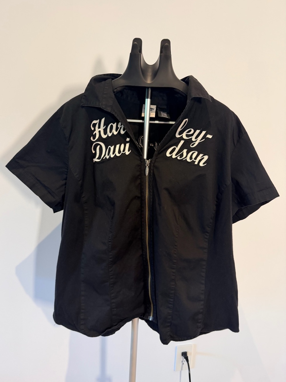 Harley-Davidson 2011 Embroidered Zip-Up Mechanic Shirt